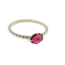 Load image into Gallery viewer, Pink Tourmaline Love Rings