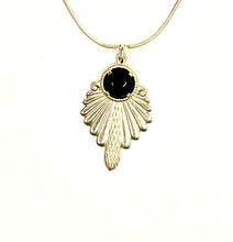 Load image into Gallery viewer, Black Spinel Pendant